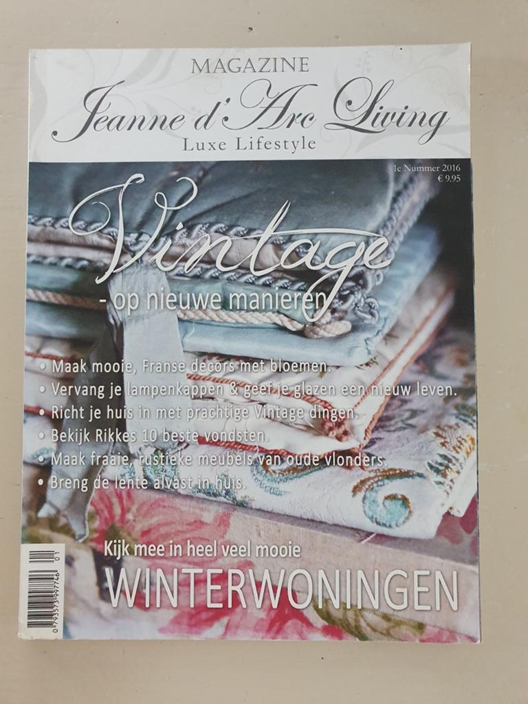 Jeanne d'Arc Living Magazine - 2016 nr 1, Boeken, Tijdschriften en Kranten, Ophalen of Verzenden, Zo goed als nieuw, Overige typen