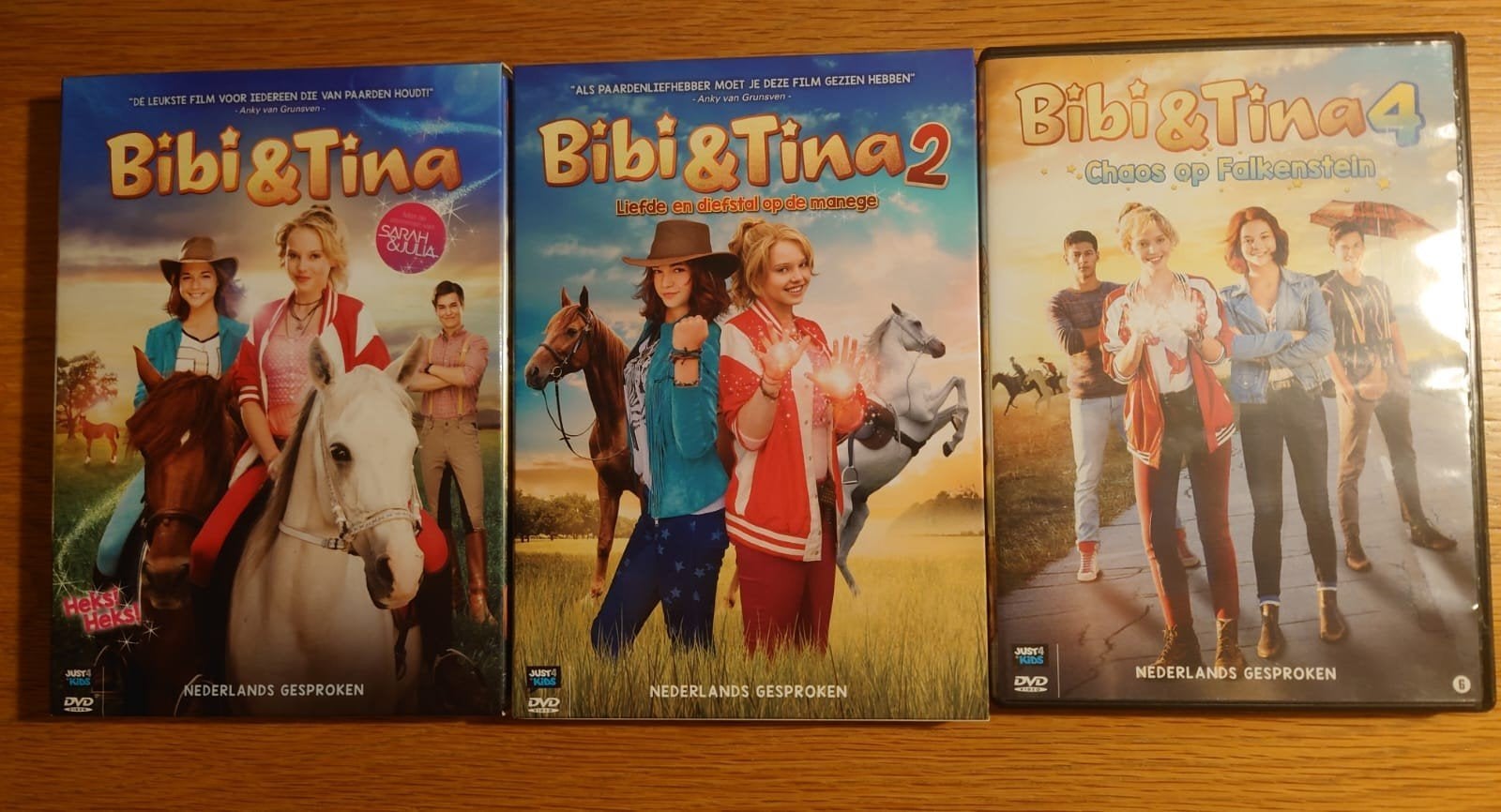 DVD'S VAN BIBI & TINA, Ophalen of Verzenden, Zo goed als nieuw