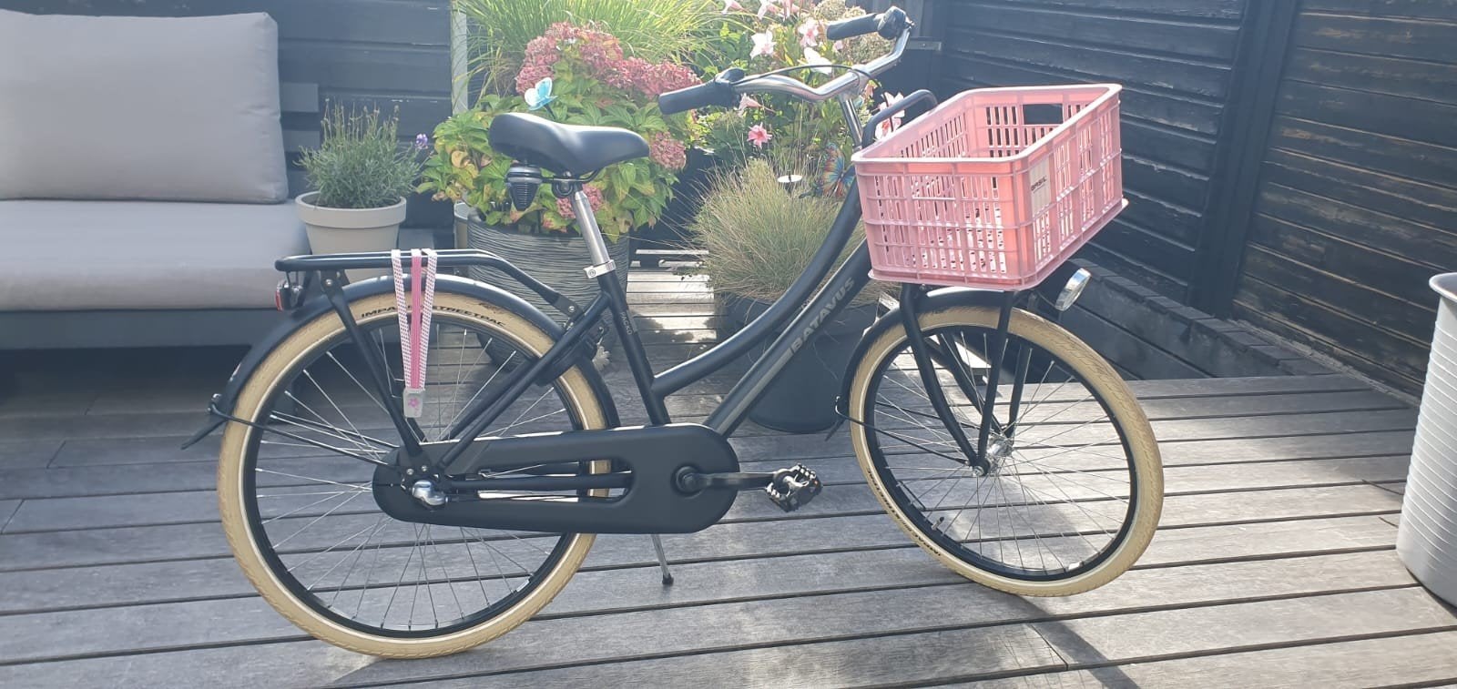 Batavus meisjesfiets - Zo goed als nieuw, (Extra) lage instap, Batavus, Ophalen of Verzenden, Zo goed als nieuw