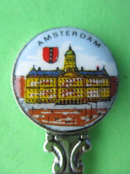(A3060) Koningshuis Amsterdam Koninklijk Paleis, Ophalen of Verzenden, Gebruikt, Overige materialen, Bestek