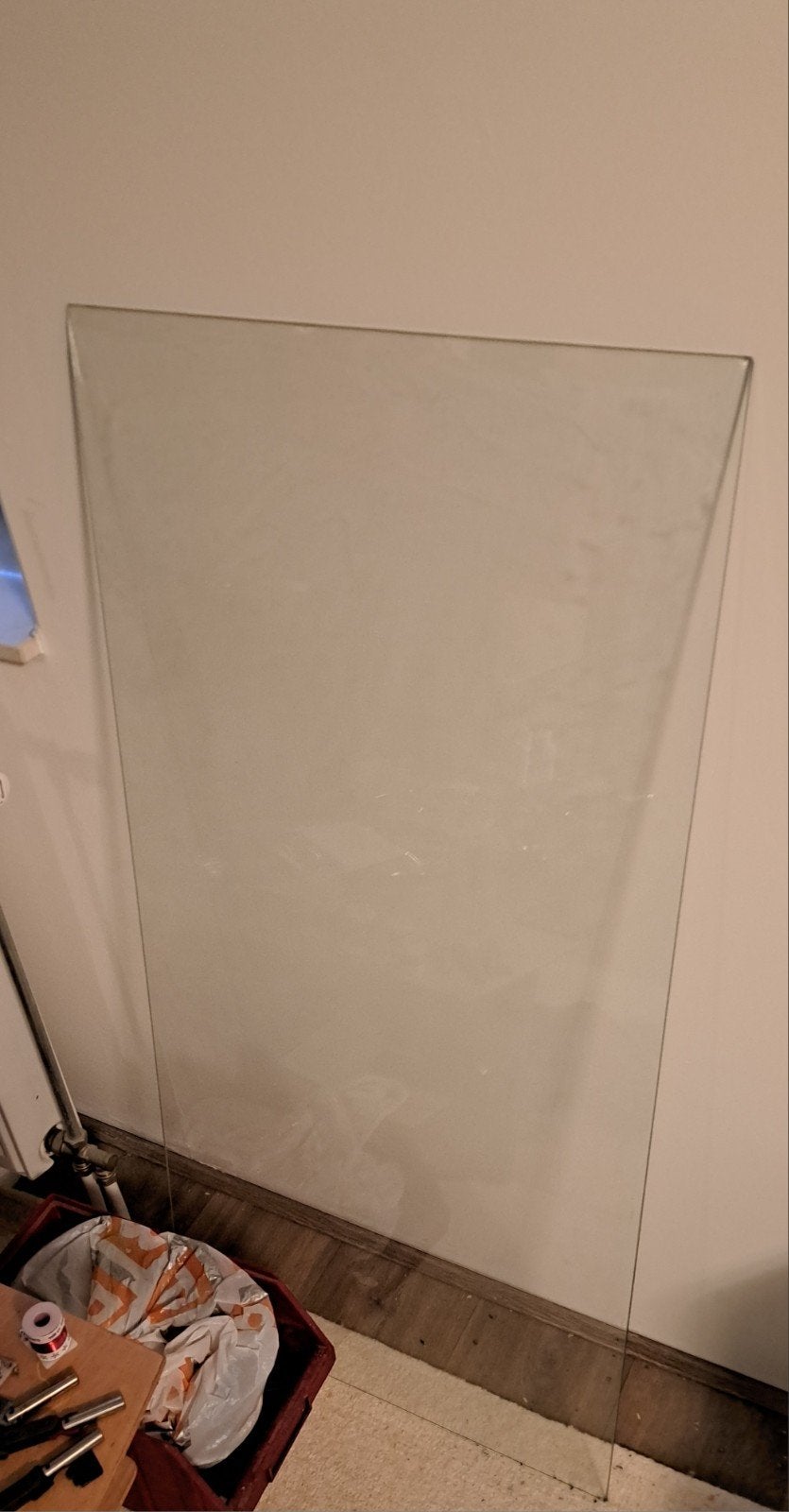 Glasplaat voor flipperkast, Ophalen, Gebruikt