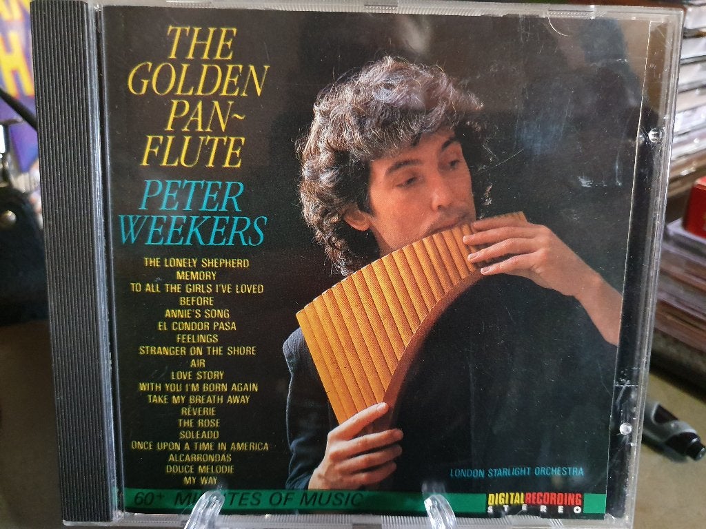 Peter weekers the golden panflute cd, Ophalen, Zo goed als nieuw