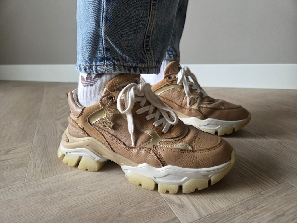 Bronx Sneakers 37, Kleding | Dames, Schoenen, Ophalen of Verzenden, Zo goed als nieuw, Bruin, Sneakers of Gympen