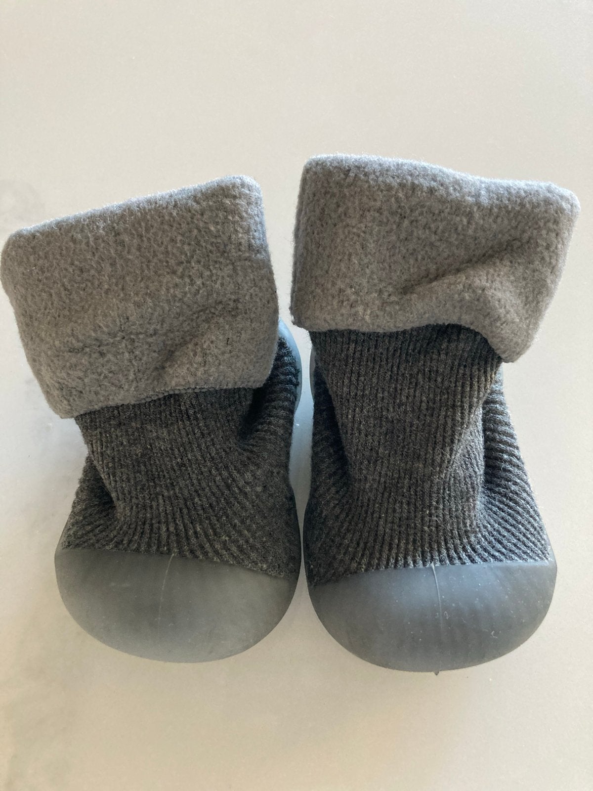 Antislip fleece Babyschoentjes maat 18/19 nieuw, Slofjes, It hirm, Jongetje of Meisje, Ilewap