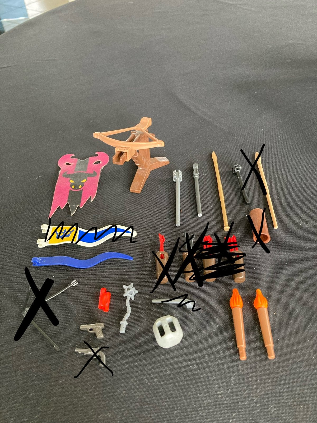 Playmobil fakkel ed…, Ophalen of Verzenden, Zo goed als nieuw