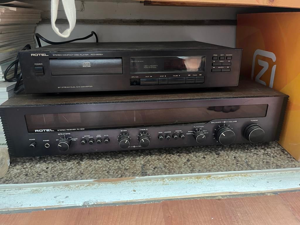 Rotel RX-602, Audio, Tv en Foto, Ophalen, Gebruikt, Overige merken