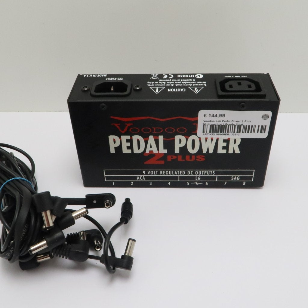 Voodoo Lab Pedal Power 2 Plus Multivoeding | Goede Staat, Flex Ltd., Zo goed als nieuw, https://flex.com/contact-us, Nobelstraat 10, 5807 GA Oostrum LB, Limburg, Nederland