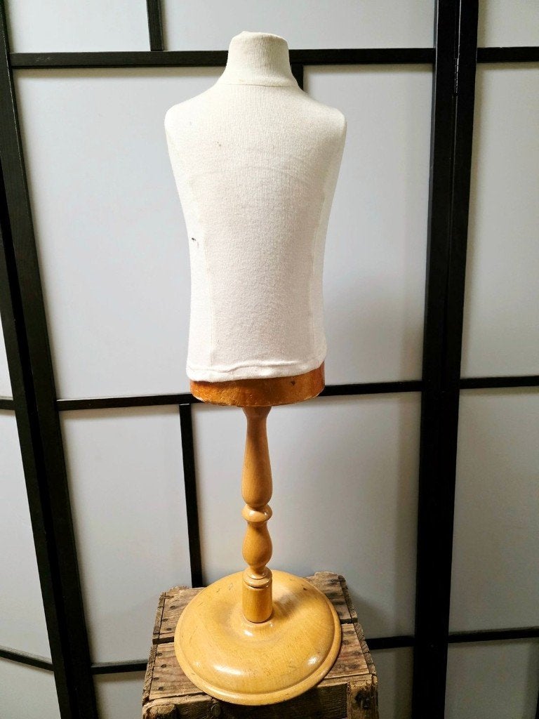 7749: Vintage 70s Child Form Tailor Mannequin | Adjustable, Ophalen of Verzenden, Gebruikt, Overige typen