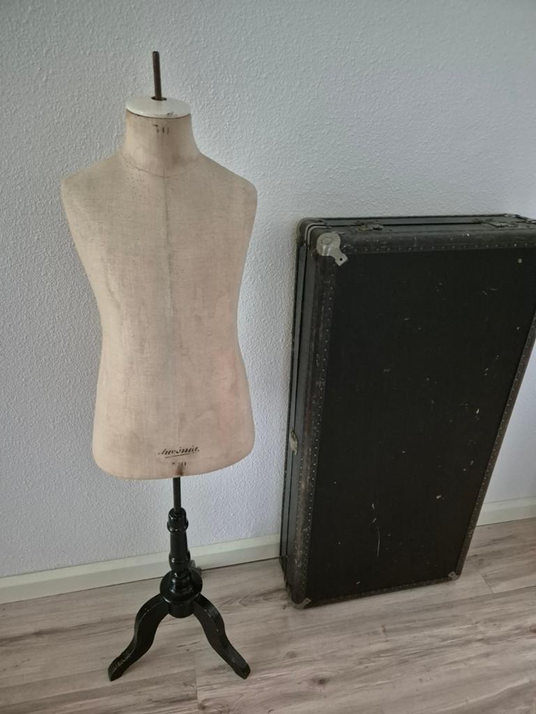Antieke Hivenia paspop/mannequin te koop, Antiek en Kunst, Ophalen