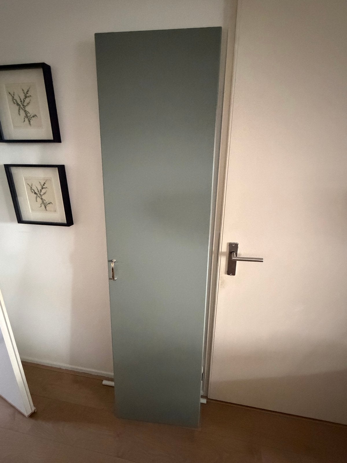 Ikea Pax deur grijsgroen 200x50 cm (excl. scharnieren), Ophalen, Minder dan 50 cm, Gebruikt, 200 cm of meer