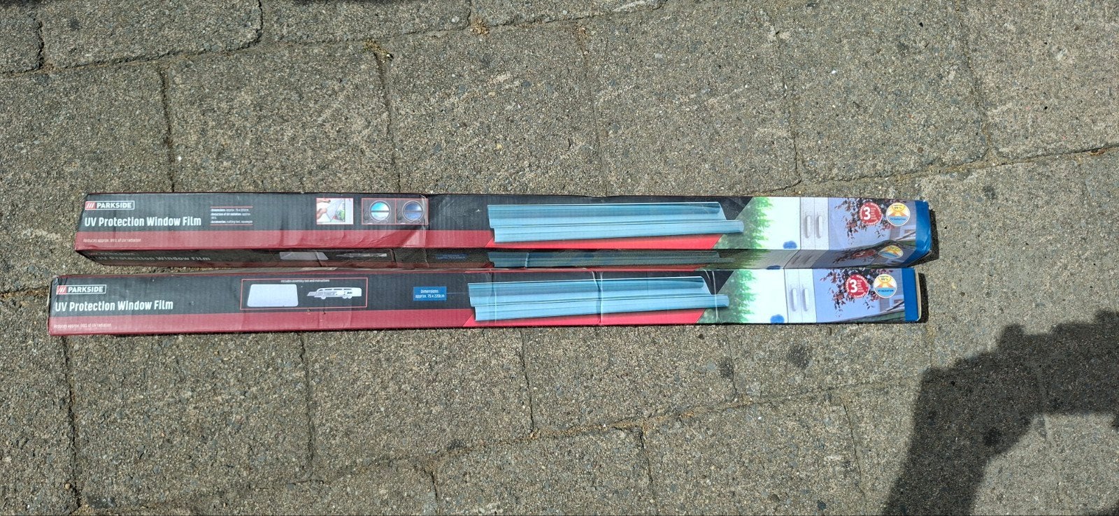 2x UV-werende raamfolie - Zonwering folie, Ophalen of Verzenden