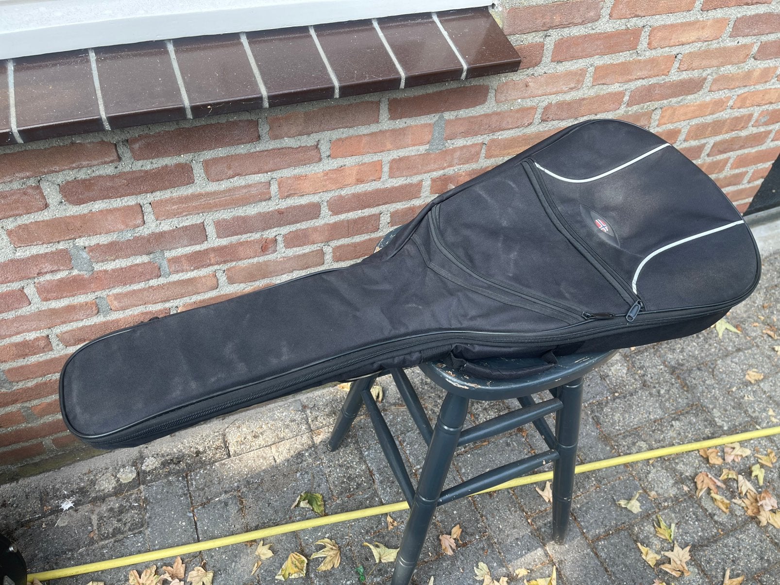 Morgan gitaar tas, Ophalen of Verzenden, Zo goed als nieuw, Akoestische gitaar