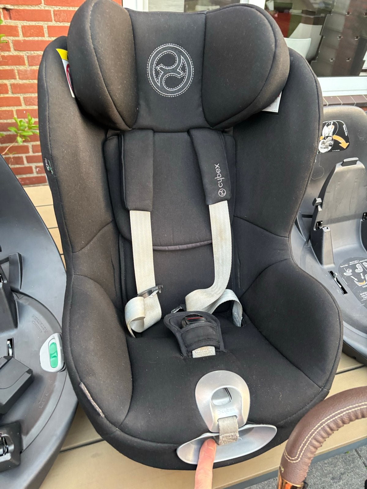 Cybex Sirona Z2 autostoel met Isofix base zo goed als nieuw, Zijbescherming, Zo goed als nieuw, Isofix, 0 t/m 13 kg