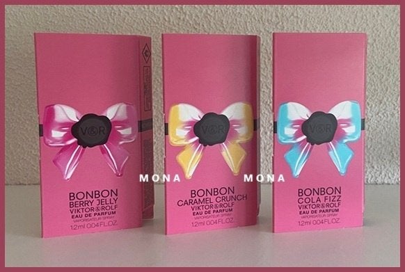 BonBon set 3 parfum samples proefjes testers monsters, Verzenden, Nieuw