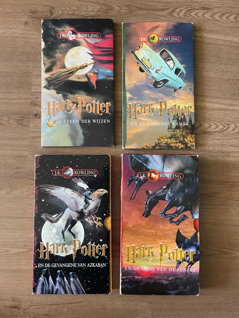 4 Harry Potter luisterboeken incompleet 4 van 48 cd missen, Ophalen of Verzenden, Cd, Kind