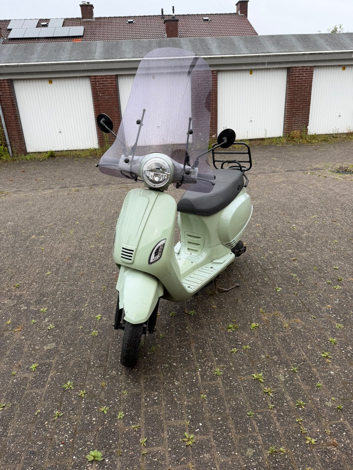 BTC RIVA scooter blauwkenteken, Fietsen en Brommers, Scooters | Overige merken, Ophalen, Gebruikt, Benzine, 50 cc