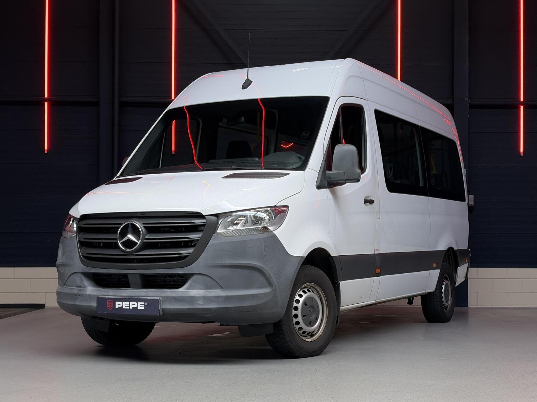 Mercedes Sprinter Tourer 311 CDI L2 366 |AUT.|ROLSTOEL|CLIMA, Auto's, Automaat, Gebruikt, 2000 kg, Wit