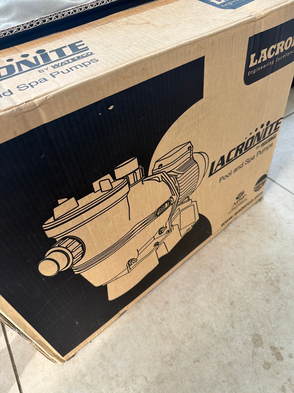 Lacronite 100 Zwembadpomp - Nieuw in doos, Ophalen, Nieuw, Zwembadpomp