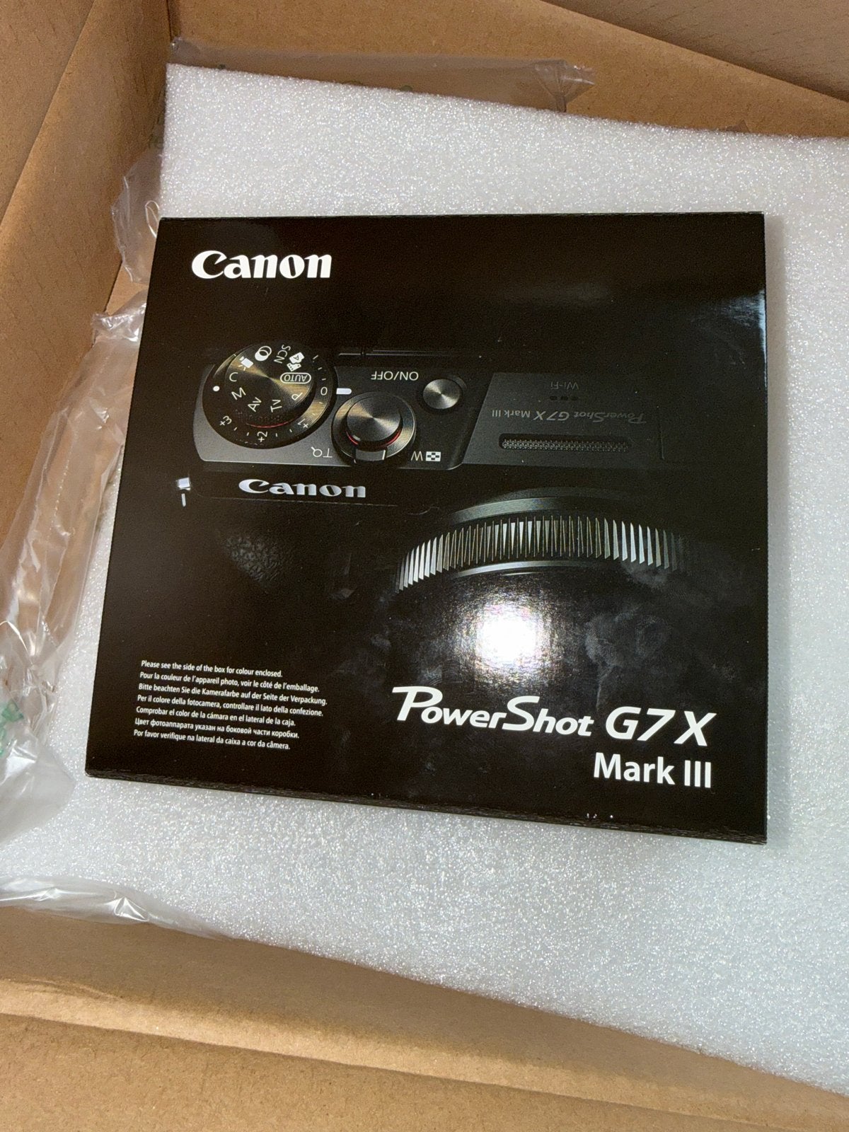 Canon PowerShot G7 X Mark III zwart - Nieuw in doos, Canon, Beeldstabilisatie, Nieuw, Ophalen of Verzenden