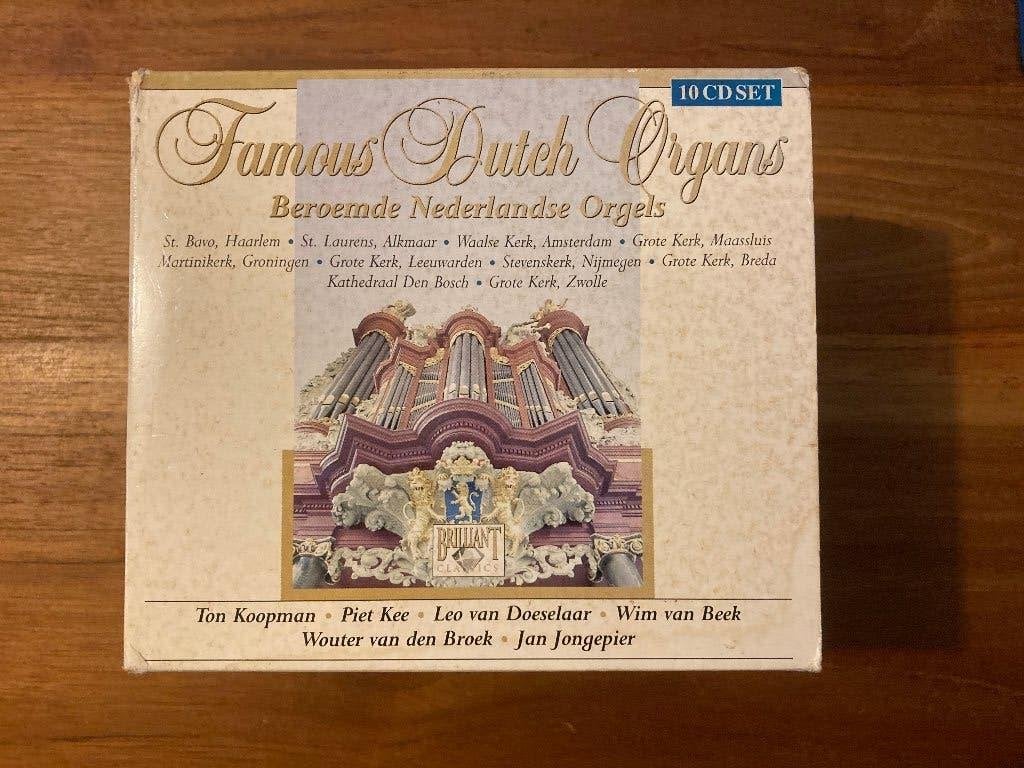 CD Box Famous Dutch Organs (Beroemde Nederlandse Orgels 10cd, Cd's en Dvd's, Boxset, Verzenden, Speciale editie, Overige typen
