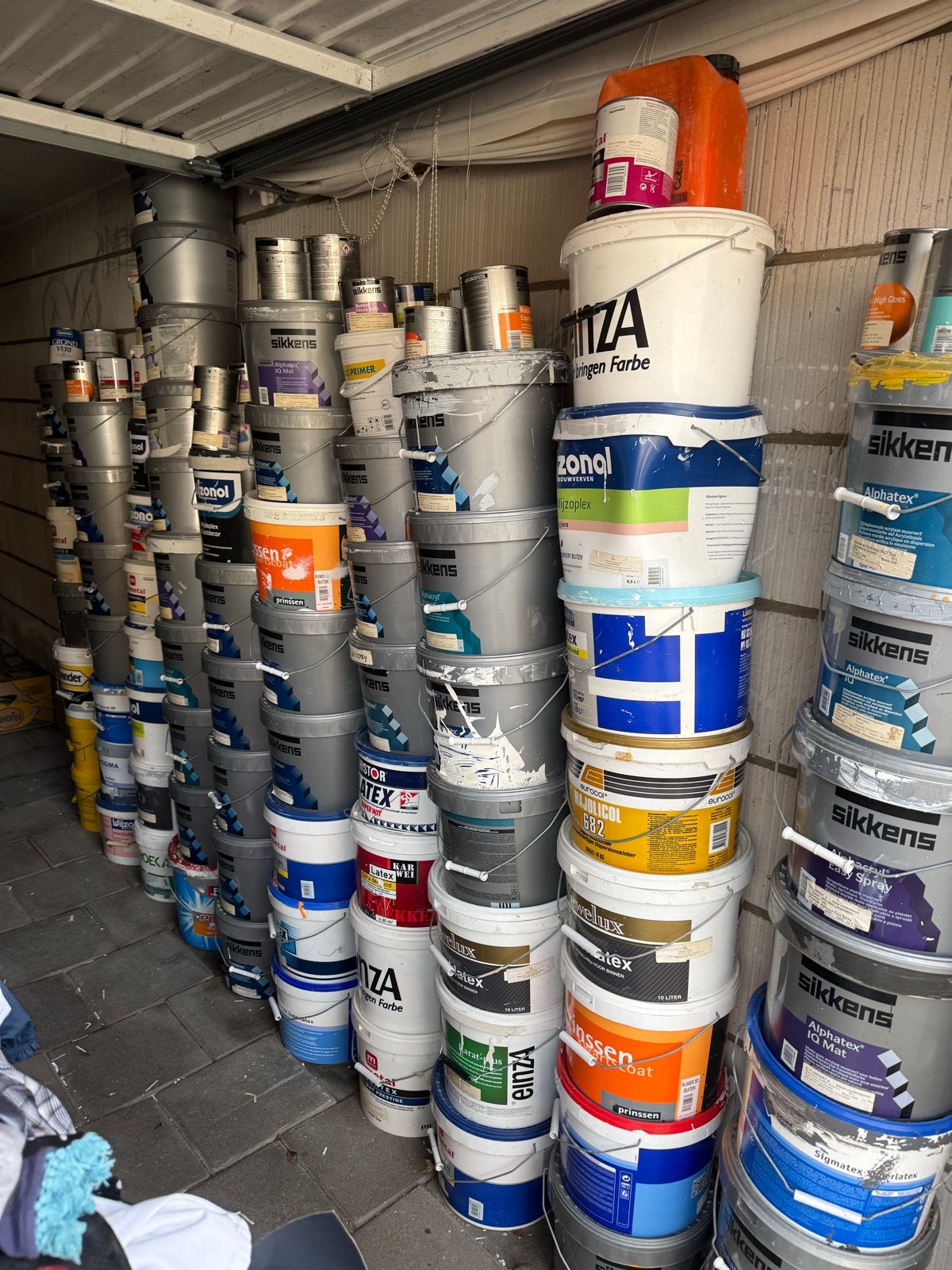 25 Professionele Verfblikken - Diverse Merken en Kleuren, Ophalen of Verzenden, Gebruikt