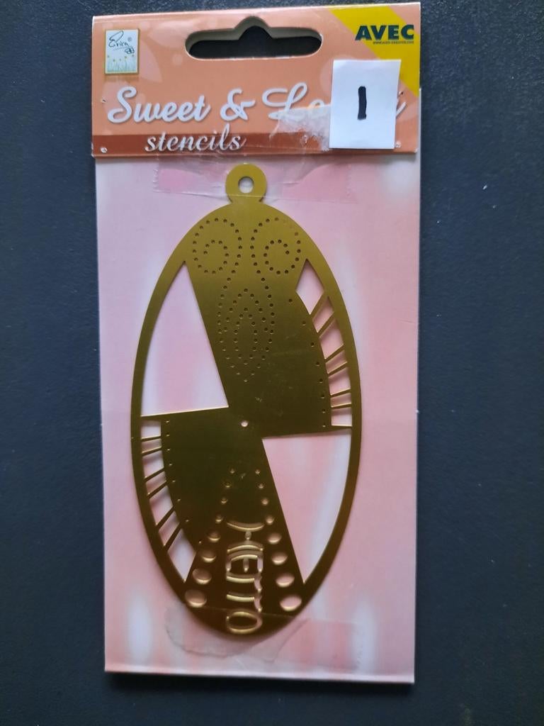 Mallen prik en borduur., Hobby en Vrije tijd, Ophalen of Verzenden, Nieuw, Overige thema's, Pons of Mal