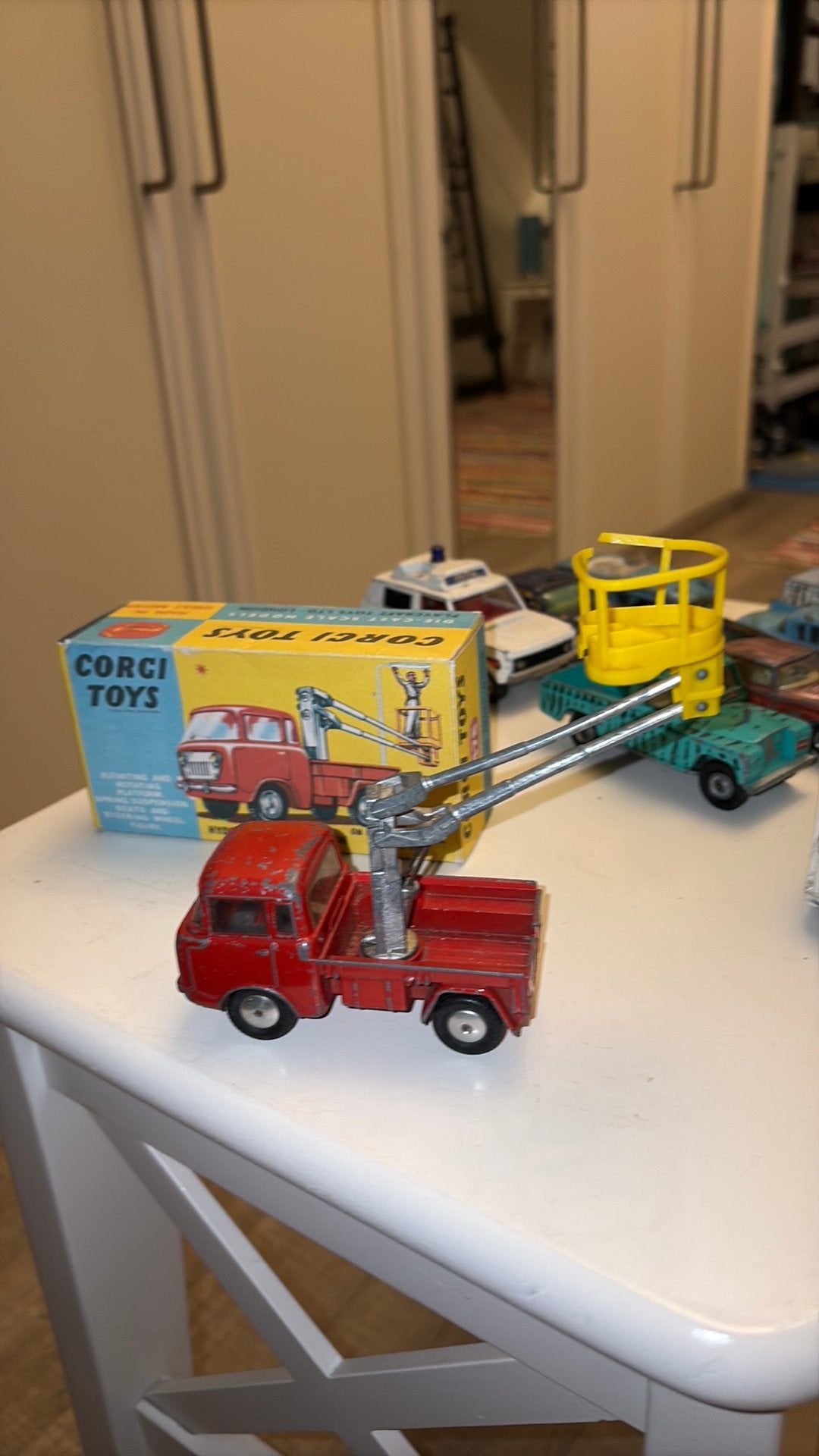 CORGI TOYS TOWER WAGON 2x, Ophalen of Verzenden, Gebruikt, Auto, Corgi
