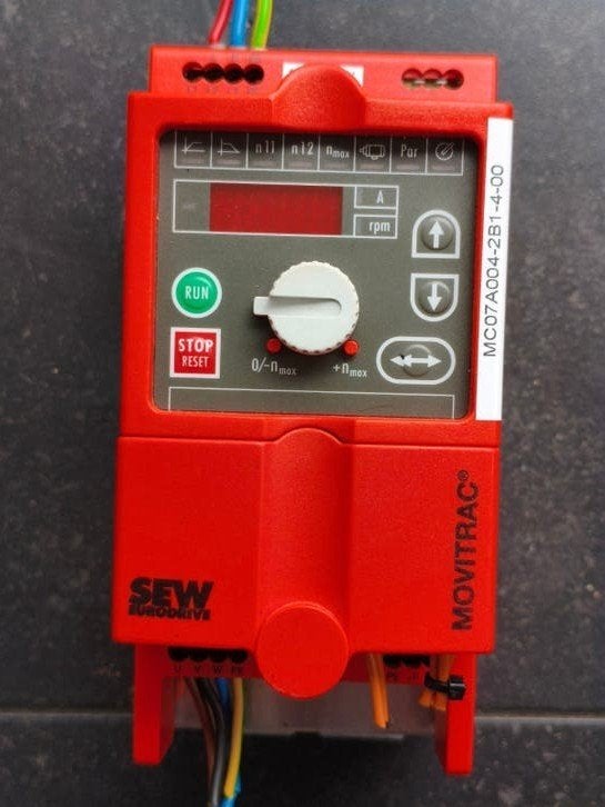 Frequentie regelaar SEW MC07, Gebruikt