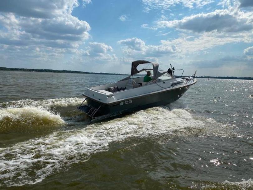 Fjord Weekender 740x 264 met 2x100 pk Volvo Penta, Watersport en Boten, Speedboten, Ophalen, Gebruikt, Binnenboordmotor, 6 meter of meer