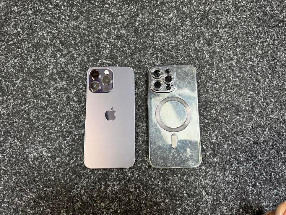 Nette iPhone 14 Pro Max Deep Purple - 100% batterij, 128 GB, Paars, Ophalen of Verzenden, Zo goed als nieuw
