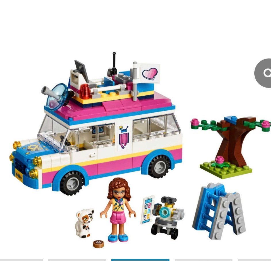 Lego Friends Olivia’s mussievoertuig - 41333, Lego, Friends, Ophalen of Verzenden, Zo goed als nieuw
