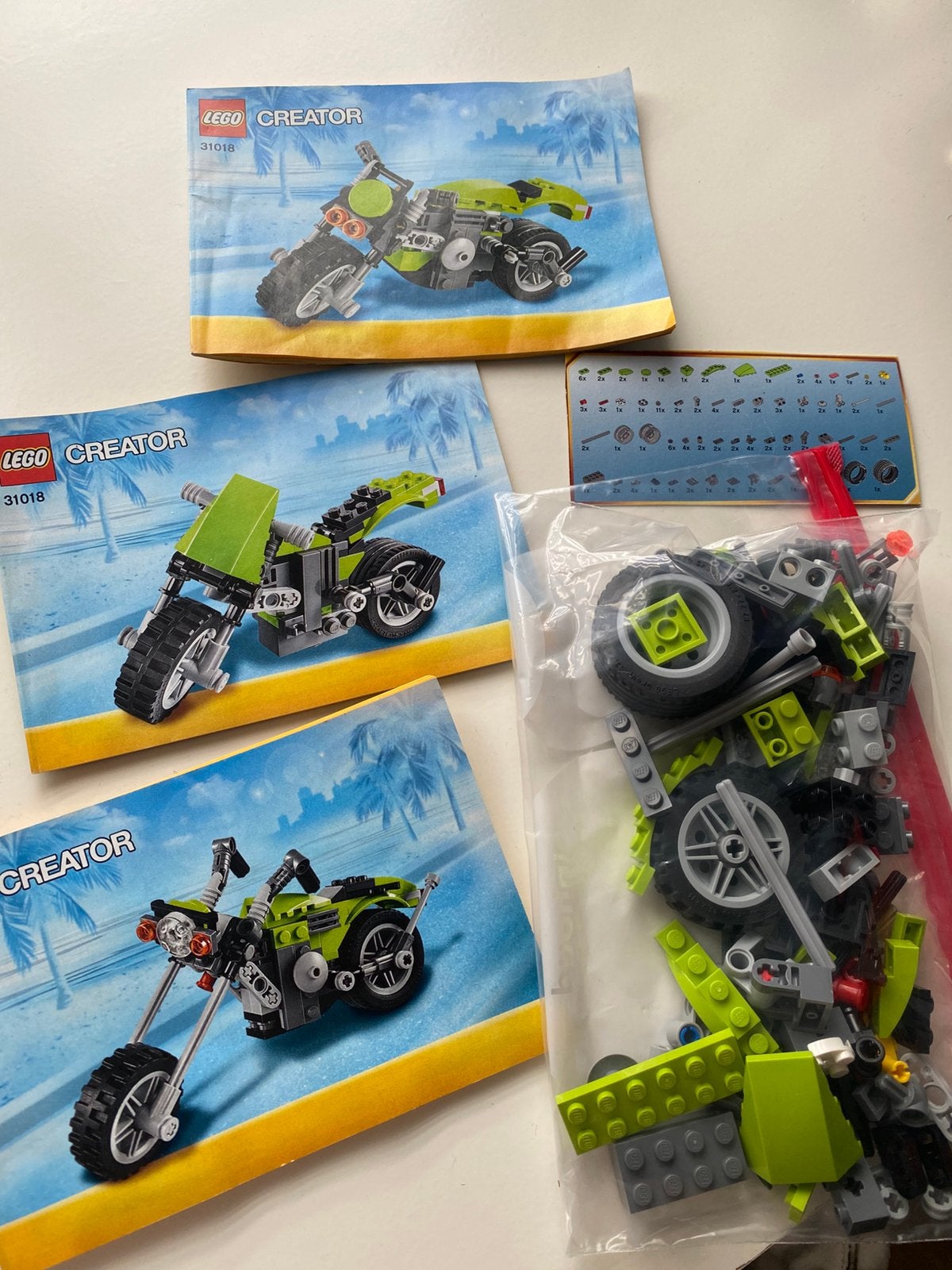 Lego creator Highway cruiser 31018, Kinderen en Baby's, Speelgoed | Duplo en Lego, Zo goed als nieuw, Lego, Complete set, Compleet