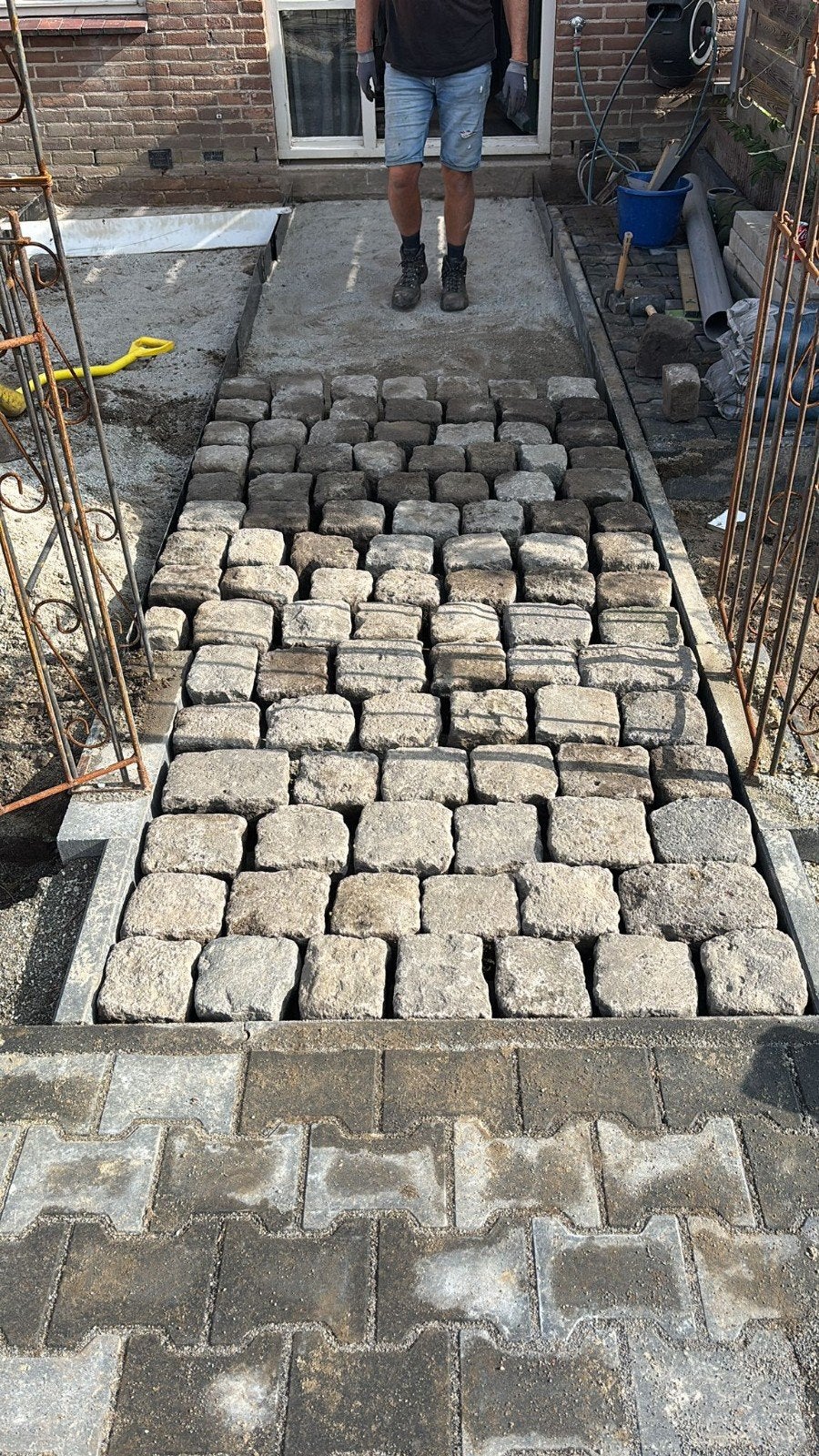 Lava Basalt Keien 15x15cm - ca. 10m2, Tuin en Terras, Grind, Keien en Split, Ophalen