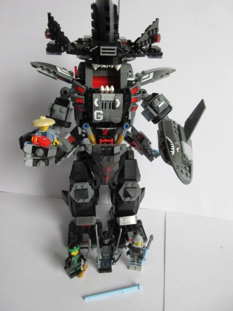70613 Ninjago, Garma Mecha Man met bouwtekening, Compleet, Lego, Ophalen of Verzenden, Zo goed als nieuw