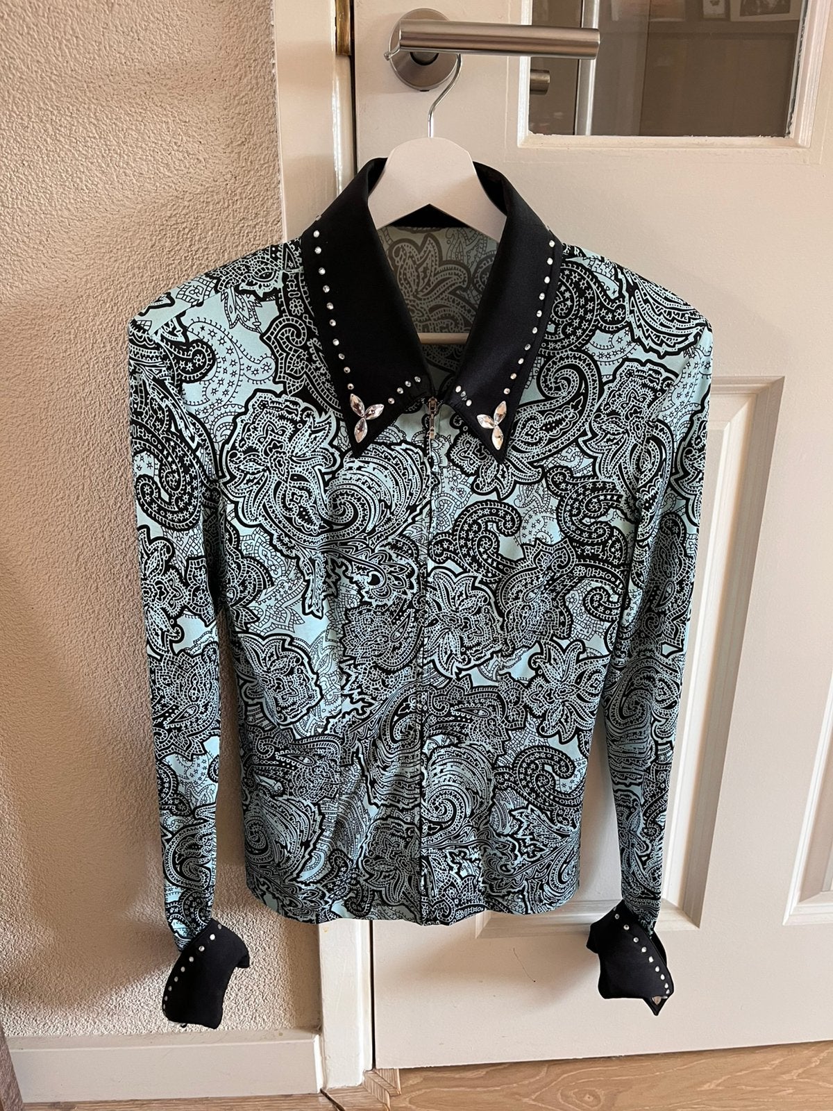 Western showblouse wedstrijdshirt, Ophalen of Verzenden, Zo goed als nieuw