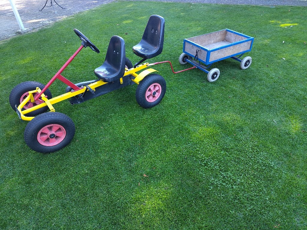 skelter met aanhangwagen, Kinderen en Baby's, Ophalen, Gebruikt, Mammoet, Duozit