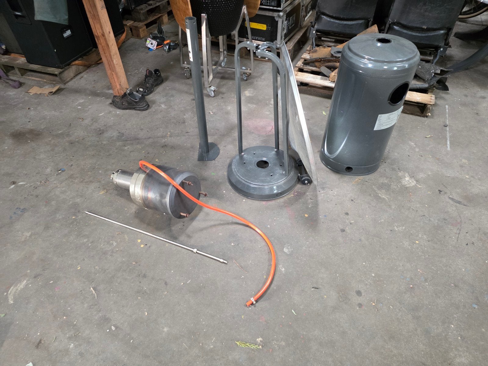 terrasheater /patioheater, Ophalen, Zo goed als nieuw