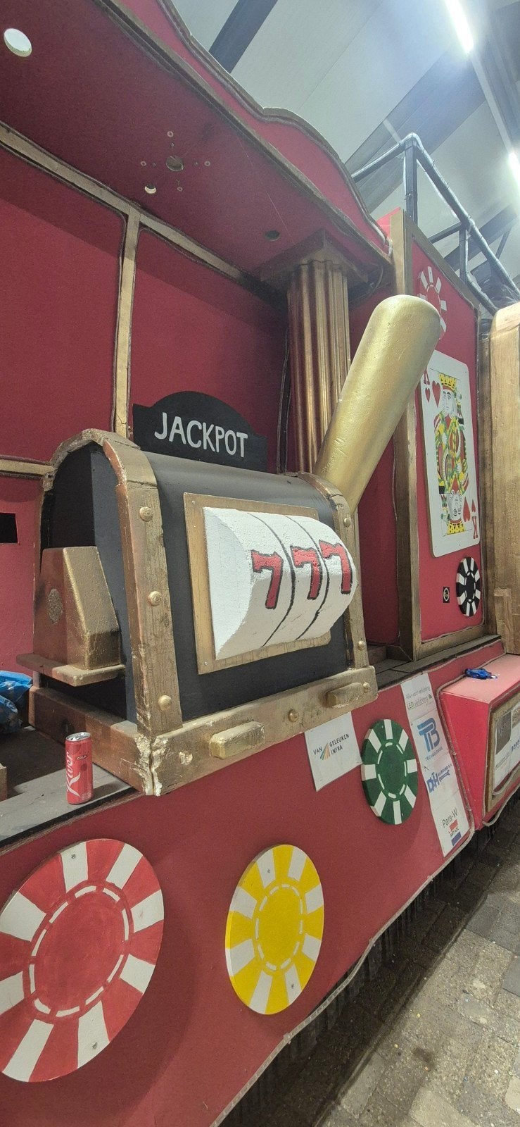 Diverse onderdelen Thema: Casino, Ophalen, Gebruikt