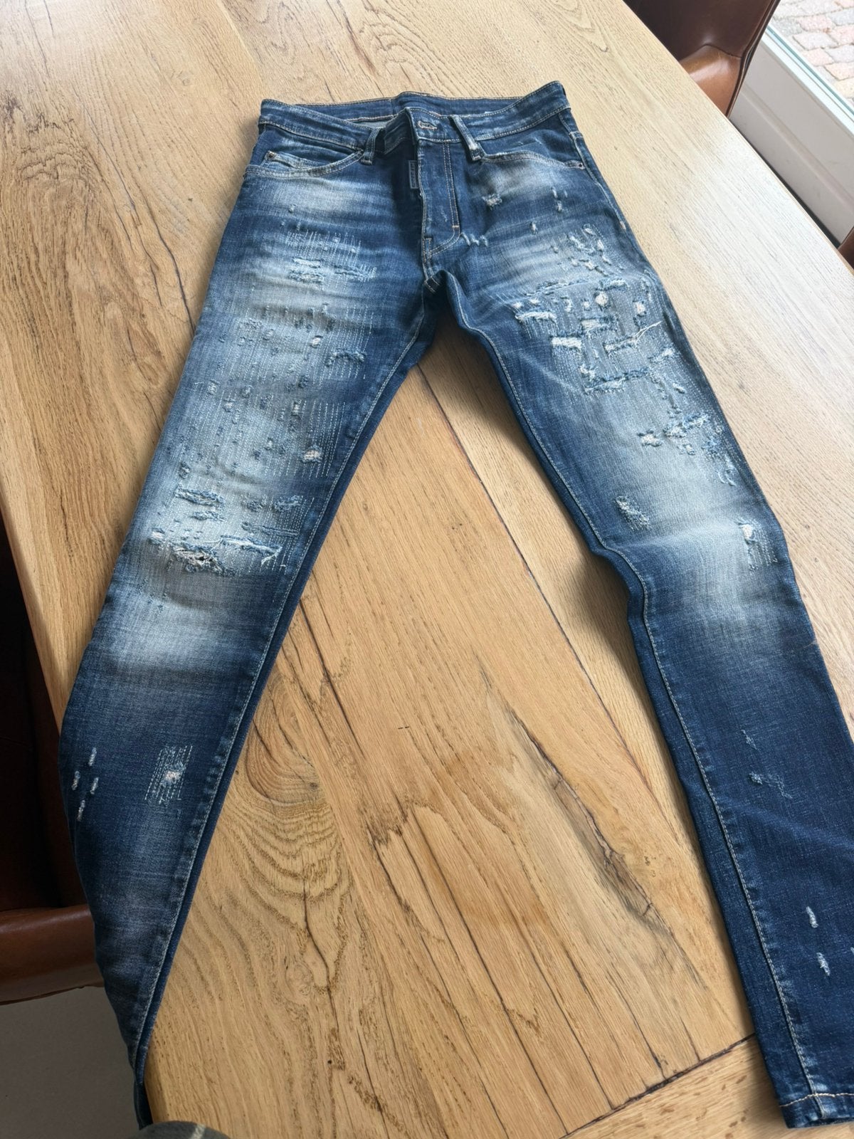 My Brand broek maat 28, Ophalen of Verzenden, Zo goed als nieuw, Blauw, W32 (confectie 46) of kleiner