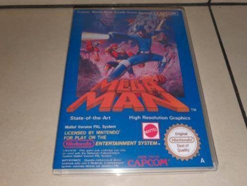 Mega Man A NES Game Case, Spelcomputers en Games, Games | Nintendo NES, Avontuur en Actie, Verzenden, 1 speler, Zo goed als nieuw