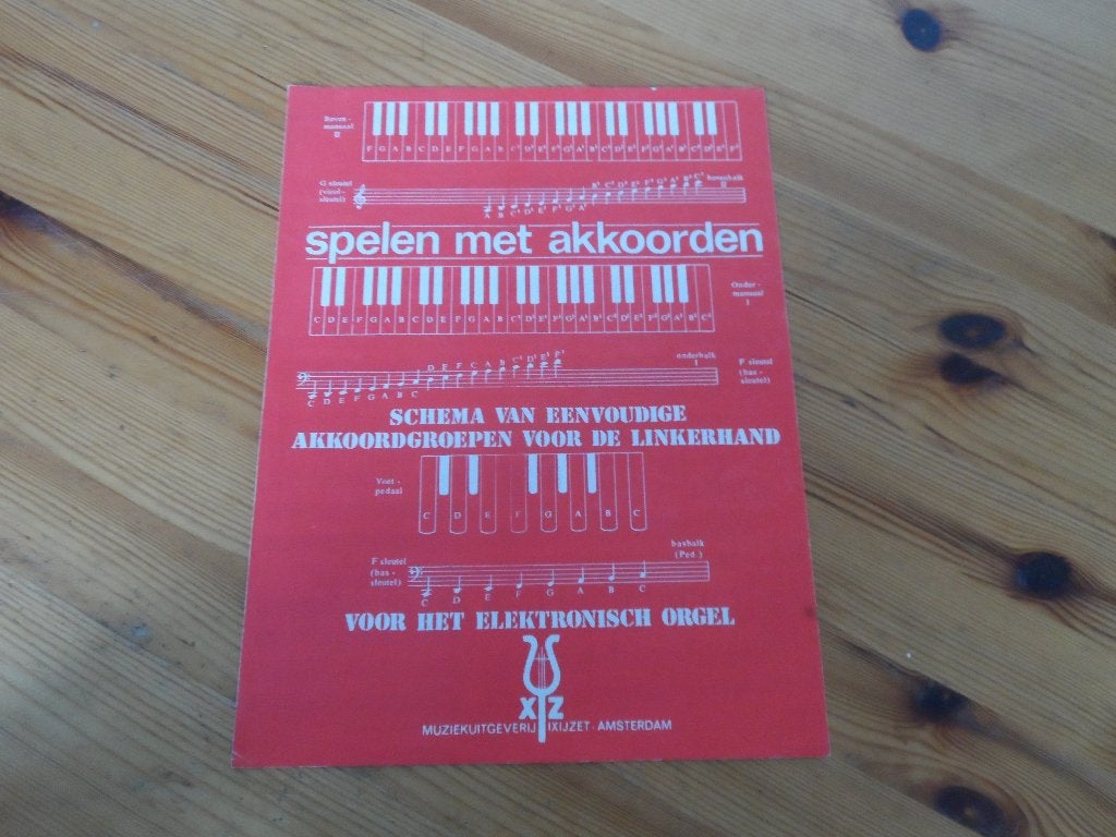 Spelen met akkoorden, Gebruikt, Les of Cursus, Ophalen of Verzenden, Piano