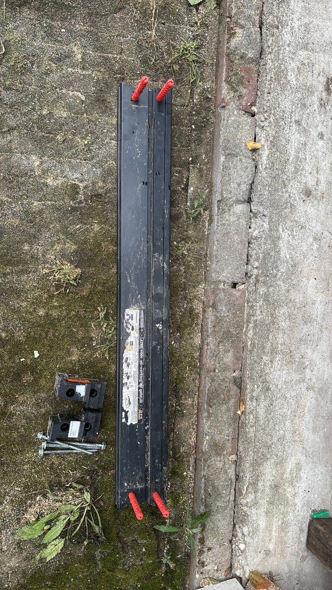 Dorpel buitendeur, Kunststof, Deurkozijn, Zo goed als nieuw, Minder dan 75 cm