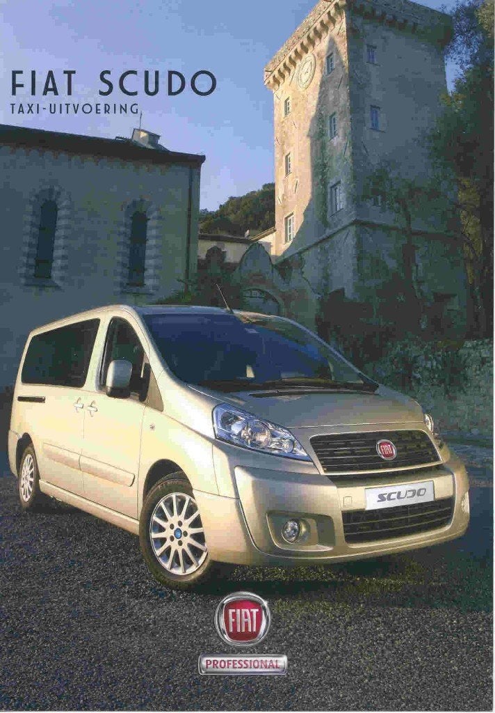 Fiat Scudo Taxi (okt. 2007), Ophalen of Verzenden, Nieuw, Overige merken