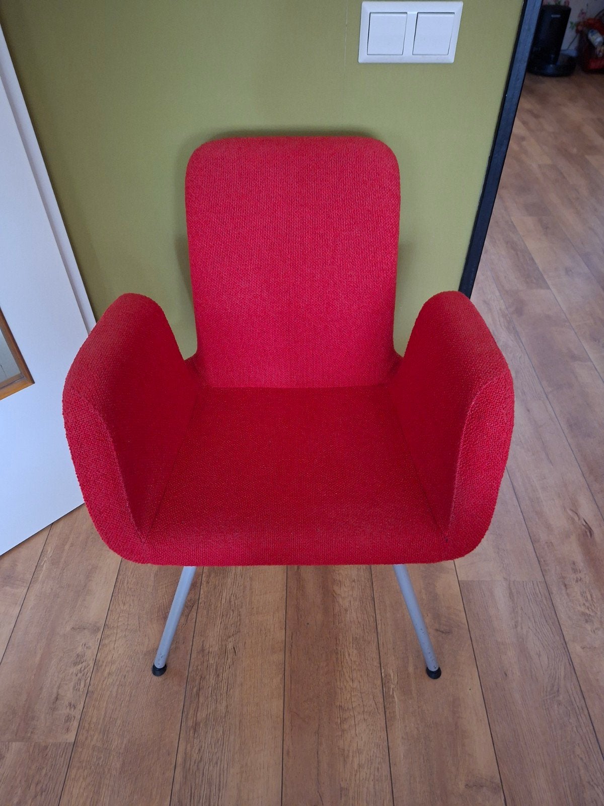IKEA Patrick stoel 2x - Rood - Zit heerlijk, Ophalen, Gebruikt, Twee, Stof