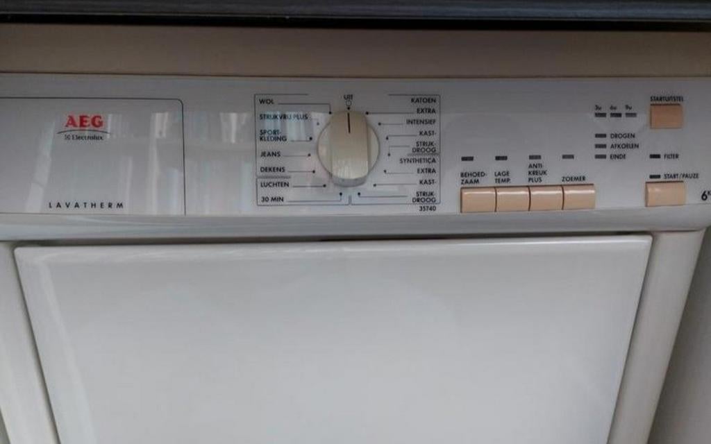 Aeg lucht droger Electrolux lavathem, Witgoed en Apparatuur, Wasdrogers, Ophalen, 6 tot 8 kg, Zo goed als nieuw, 85 tot 90 cm