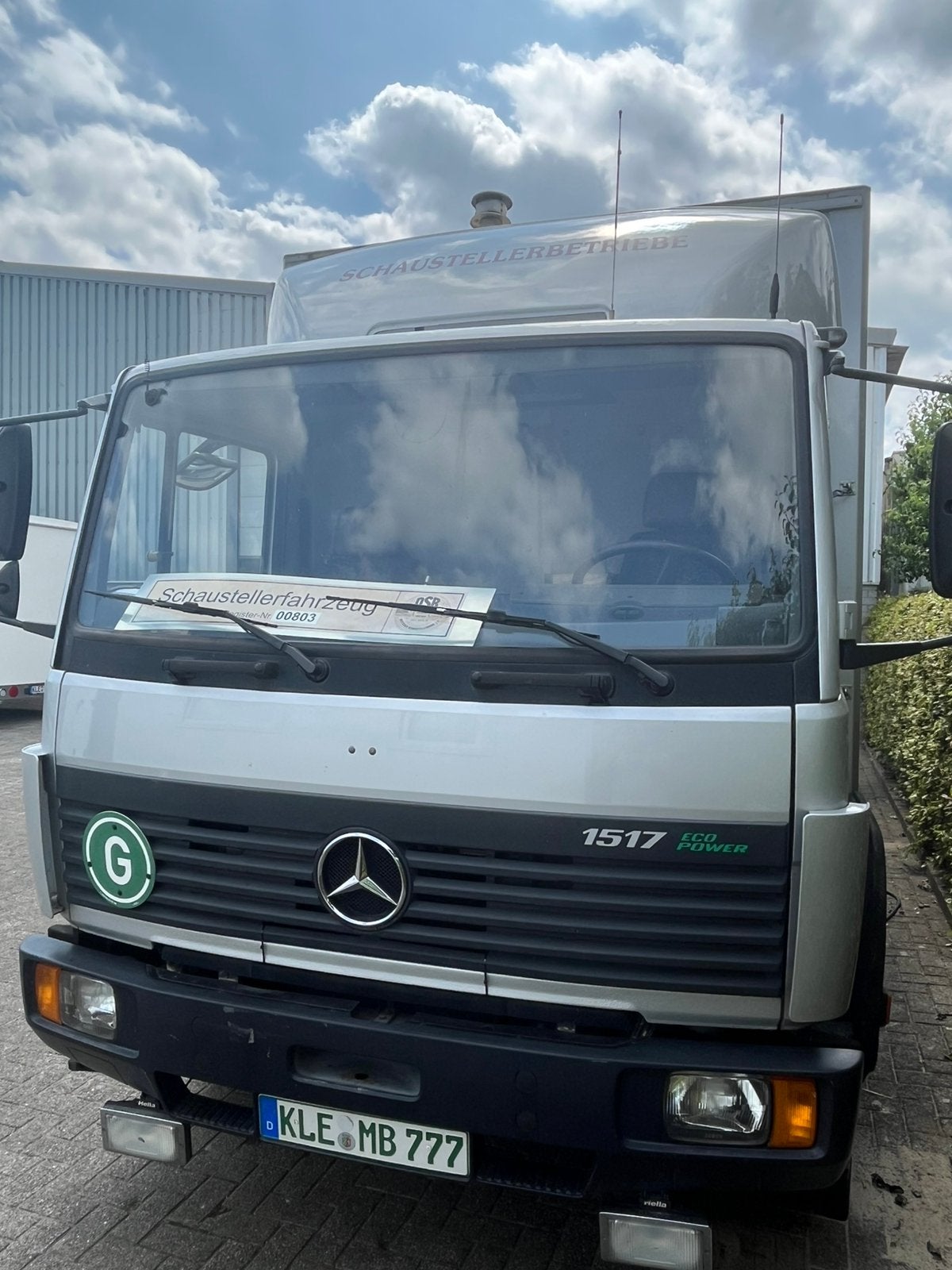 Slaapwagen/douchewagen, Mercedes-Benz, Particulier, Zilver of Grijs, Te koop