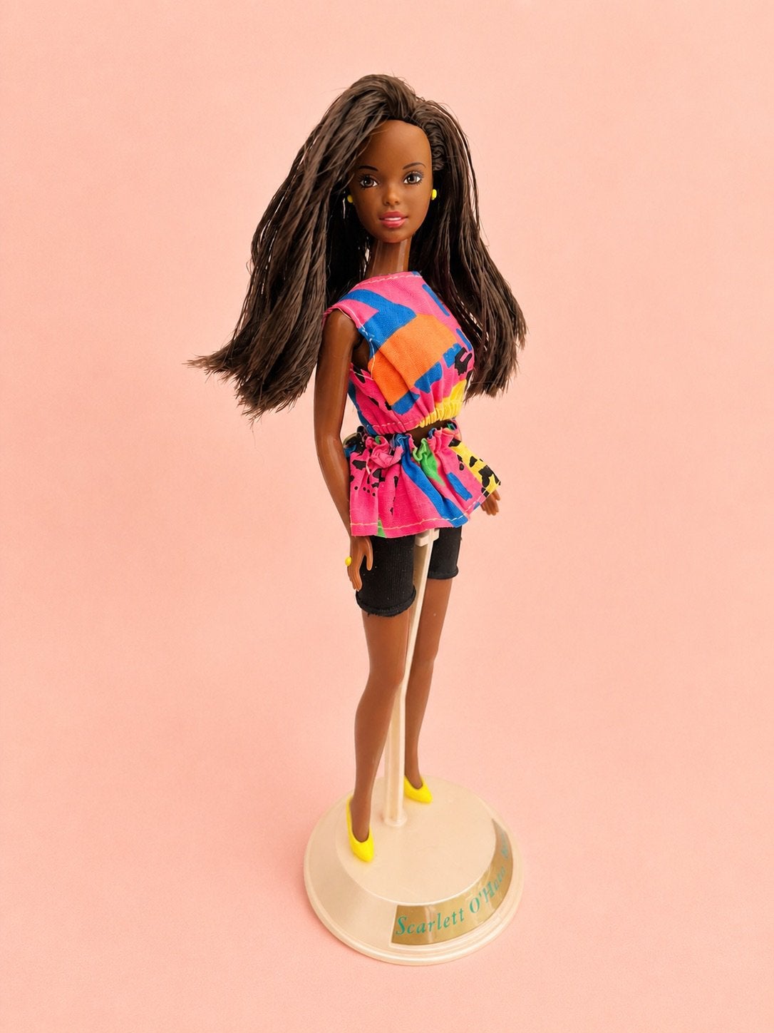Vintage barbie Christie AA, Ophalen of Verzenden, Gebruikt, Barbie