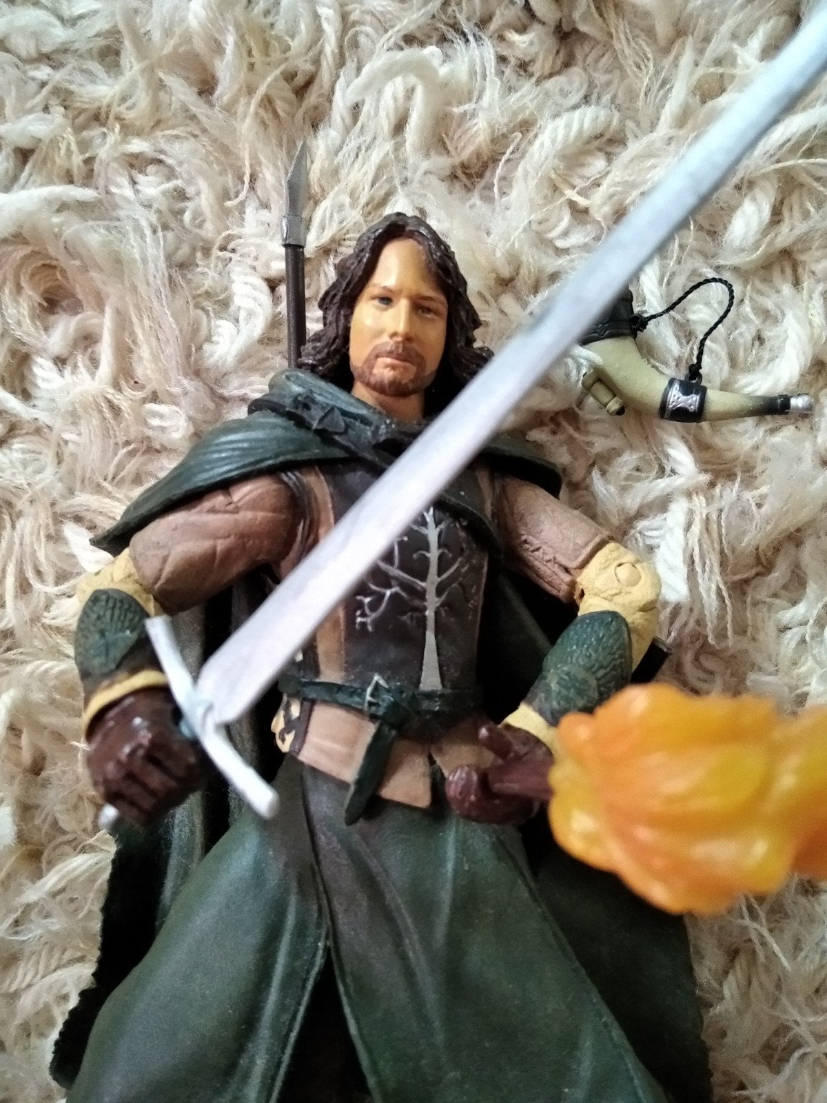 Faramir, Lord of the rings actiefiguur, pop, nette staat, Ophalen of Verzenden, Zo goed als nieuw, Actiefiguurtje