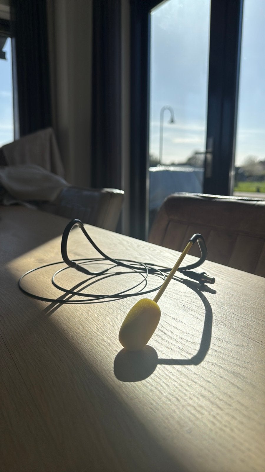 Aeromic - Fitness Headset - 4 pins voor oa Shure packs, Ophalen of Verzenden, Zo goed als nieuw, Zangmicrofoon