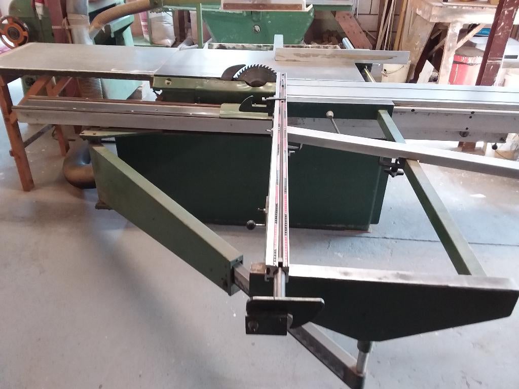 Diverse houtbewerkings machines, complete timmer werkplaats, Ophalen